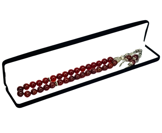 The Aqeeq Tasbih - (33 Beads)