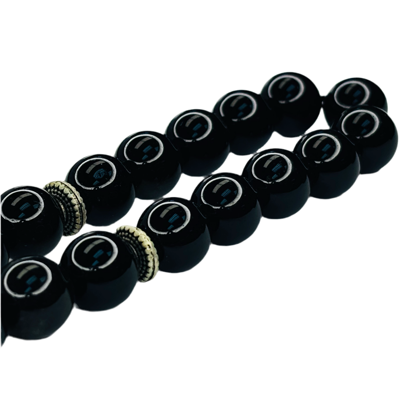 The Obsidian Tasbih - (33 Beads)