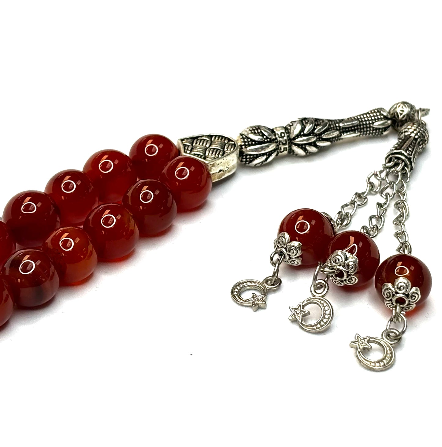 The Aqeeq Tasbih - (33 Beads)