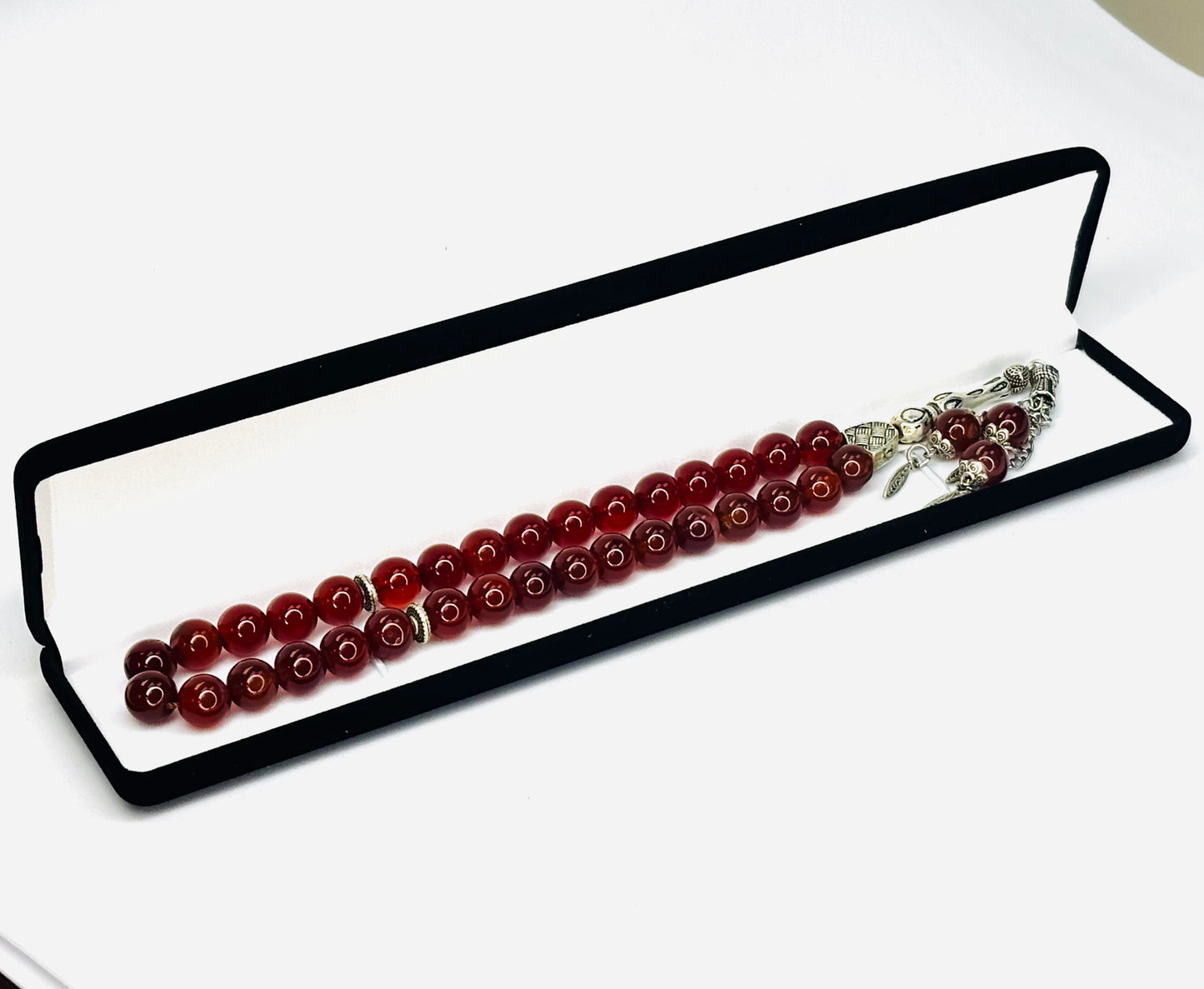 The Aqeeq Tasbih - (33 Beads)