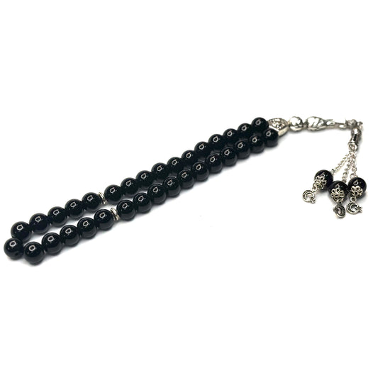 The Onyx Tasbih - (33 Beads)