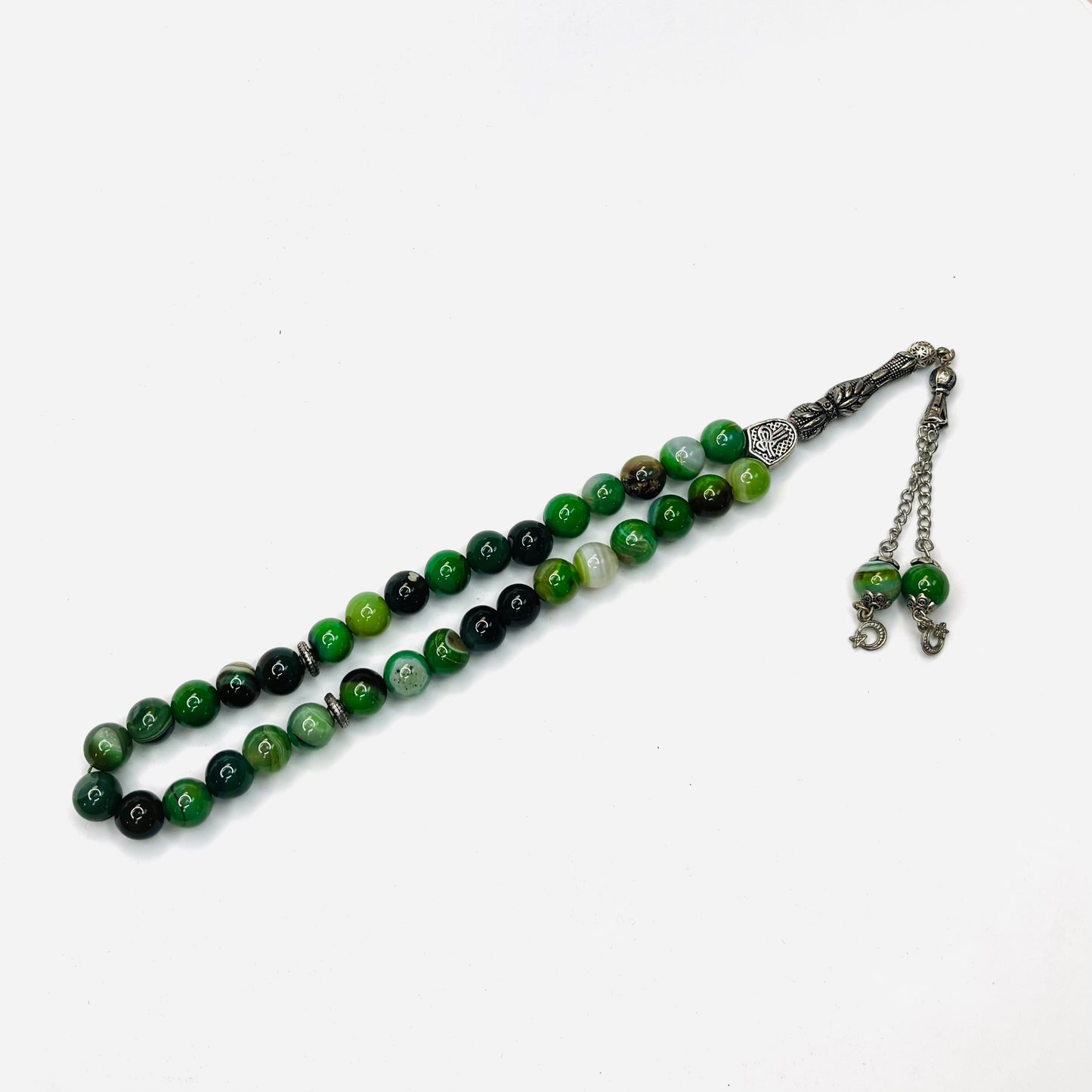 The Aqeeq Tasbih - (33 Beads)