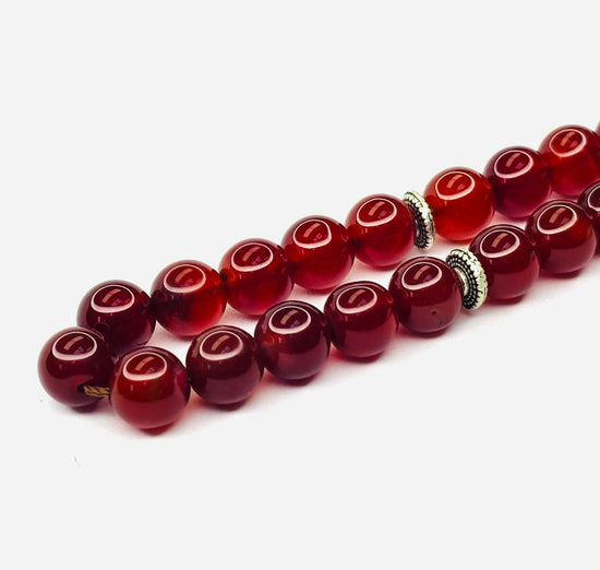 The Aqeeq Tasbih - (33 Beads)