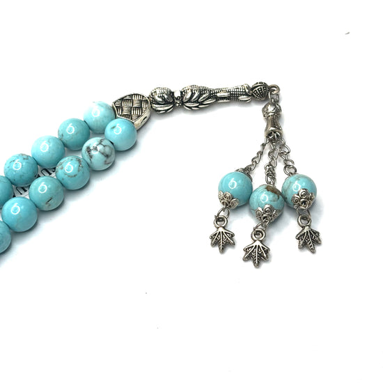 The Turquoise Tasbih - (33 Beads)