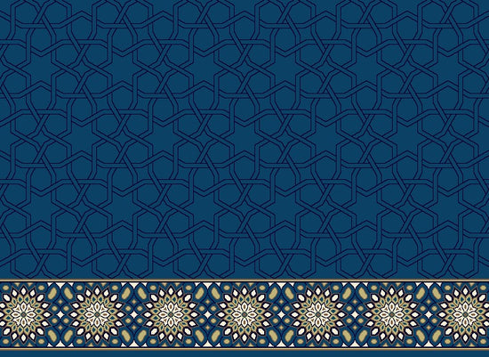 BLUE 24 Family Prayer Mat 2,50m x 1.25m (BL24)